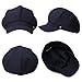 Siggi Ladies 100% Cotton Newsboy Cabbie Cap Beret Hat Painter Caps for Women Navy Blue