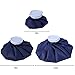 Ice Cold Pack Reusable Ice Bag Hot Water Bag for Injuries, Hot & Cold Therapy and Pain Relief (S, 6