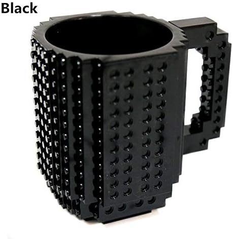 Best Quality - Mugs - 350ml Creative Milk Mug Coffee Cup Creative Build-on Brick Mug Cups Drinking Water Holder for Building Blocks Design - by ROZA - 1 PCs