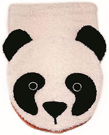 Furnis Organic Cotton, Washcloth Mitt Panda Bear Puppet, Child Size