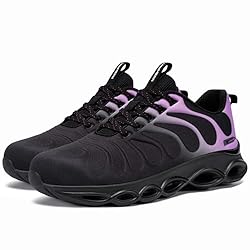 LARNMERN Steel Toe Shoes for Women Lightweight