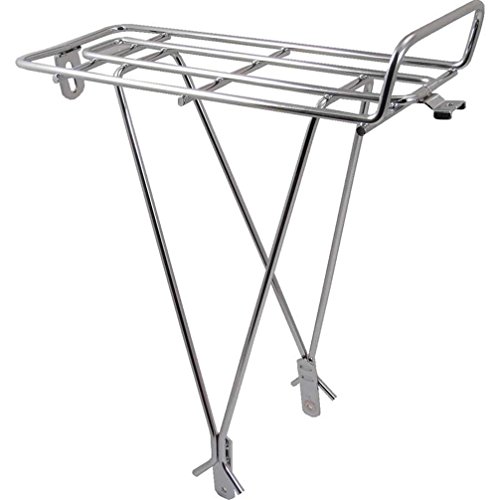 Wald Rear Bicycle Rack, Silver - //coolthings.us