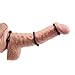 Love Fire 12 pcs delay cock ring black beads ejaculation penis ring Penile Silicone extender erection couple sex products toys for men