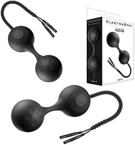 Noir Silicone Lula Kegel Balls with Free Bottle of Adult Toy Cleaner