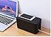 Cable Management Boxes Set of Three for Cord Organization at Home or Work Power Strip and Cord Management Box for Computer and USB Video Cords Promotes Child and Pet Electrical Safety