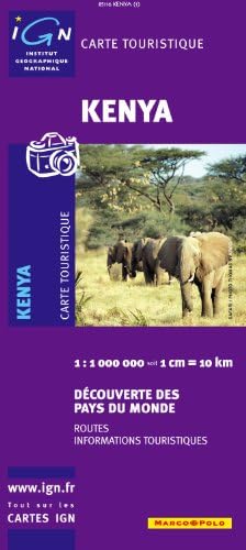 Kenya (French) Map – Folded Map, 17 Nov. 2006
