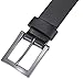 Marino Avenue Men's Belt 100% Leather Casual Belt Looks Great with Jeans, Khakis, Dress-Classic Single Prong Buckle with Elegant Gift Box - Deep Charcoal - 36 (Waist: 34)