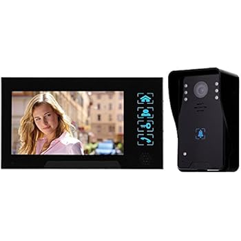 BooTaa 7 Inch LCD Screen Ring Video Door Phone Pro Home