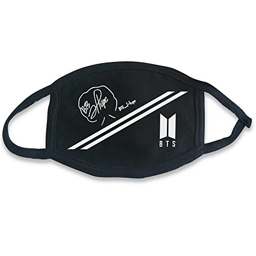 Fanstown BTS Kpop Fashion Mouth mask Signature with lomo Cards - //coolthings.us