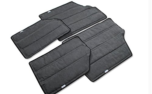 VSEK Black Hardtop Sound Deadener & Insulation - 4 piece for 2 Doors Jeep Wrangler JK 2012- 2015 - Thumbnail 5
