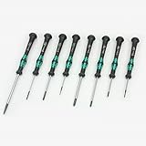 Wera 2035/2050/8 CZ Kraftform Micro Slotted/Phillips Precision Screwdriver Set