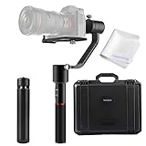 MOZA Air 3-Axis Handheld Gimbal Video Stabilizer+Dual Handle Grip+Mini Tripod Support Cameras Weights Between 1.1Lb/500g-7Lb/3200g for DSLR and Mirrorless Camera GH5 GH4 GH3 BMPCC EOS 5D Mark IV