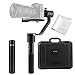 MOZA Air 3-Axis Handheld Gimbal Video Stabilizer+Dual Handle Grip+Mini Tripod Support Cameras Weights Between 1.1Lb/500g-7Lb/3200g for DSLR and Mirrorless Camera GH5 GH4 GH3 BMPCC EOS 5D Mark IV