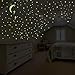 Glow in The Dark Stars for Ceiling Wall Stickers for Bedroom Living Room, Wall Decals for Kids Boys and Girls (201PCS)
