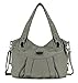 Scarleton Satchel Handbag for Women, Purses for Women, Shoulder Bag, Satchel bag, Ultra Soft Washed Vegan Leather Crossbody Bag, H1472