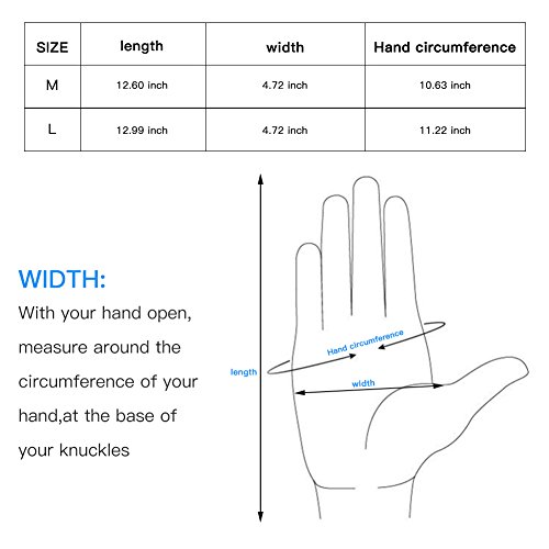Mounchain Winter Ski Gloves Waterproof Windproof and Breathable Snow Gloves Fit Women and Men with Wrist Leashes,Zipper and Pocket,Anti-Slip PU Palm and Polyester Fabric Back with Insulated Cotton - Thumbnail 6