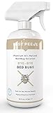 Pest Peeve Bye-Bye Bed Bugs - Powerful, Natural Bedbug Killer Spray - Home Defense Treatment - Eco-Friendly and Safe for The Family (16 oz)