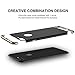 RANVOO iPhone 8 Plus Case, Slim Fit Thin Hard Stylish Cover 3 in 1 Detachable Case [Support Wireless Charging], Black [Clip-ON Series]