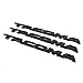XYGGOO 5 PCS Door Fender Emblem Decal Badge Nameplate for 2005-2015 TACOMA MATTE (Black)