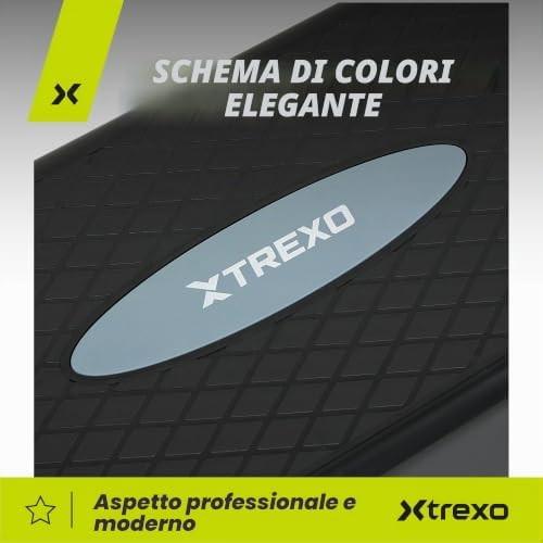 Aerobic Step 68 x 28 cm per Esercizi Cardio e Allenamento Fitness Altezza Regolabile 15-20 cm Resistente in Polipropilene e TPR Step da Aerobica di Alta Qualità Grigio
