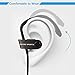 Wireless Headphones with Black Running Belt ,MAYBO SPORTS Sweatproof V4.1 Workout earbuds with Mic and Noise Cancelling-Black