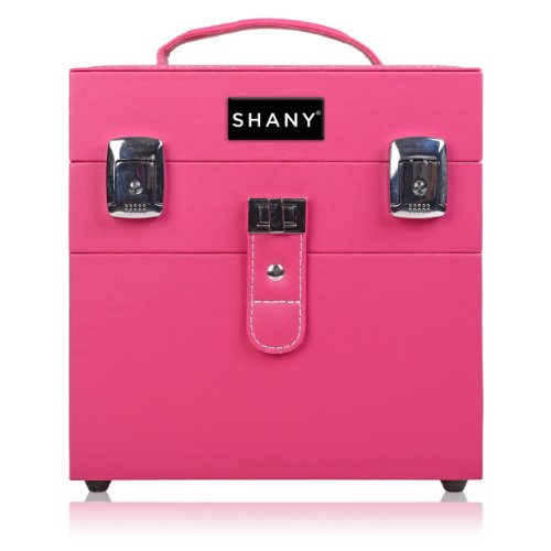 SHANY Color Matters - Nail Accessories Organizer and Makeup Train Case - Sugar Gum