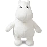 Aurora, 60989,Moomin Official Merchandise, Moomin-Standing, 6In, Soft Toy, White