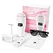 IPL Hair Removal for Women and Men, Gemeita Permanent Hair Removal System 600,000 Flashes Painless Facial Body Professional Hair Remover Device Anti-Allergy at Home, White