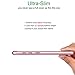 REDELEPHAN Compatible with Galaxy S8 Plus Case，Full Body Protection Ultra-Thin Hard PC Case with A Soft HD Screen Protector Anti Scratch Cover for Galaxy S8 Plus (Rose-1)