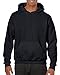 Gildan G185B Men 7.75 oz Heavy Blend 50/50 Hood - Black - M