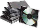 Q-Connect Black Clear CD Jewel Case Pack of 10 KF02209 view 2