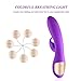 Uimi Rabbit Vibrator G-spot Stimulator USB Rechargeable Vibrators with 10 Vibration Levels Unique Breathing Light