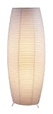 Adesso 6135-02 Suki Floor Lantern, Smart Outlet Compatible, 20" x 20" x 51", White