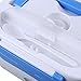WHOSEE Electric Heating Lunch Box Portable Bento Meal Heater Food Warmer for Car and Home 12V Blue