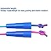 Elcoho 6 Pack Rainbow Jump Rope Set Jumping Ropes Physical Education Skipping Rope