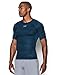 Under Armour UA HeatGear Armour Printed Compression Shirt LG Blackout Navy
