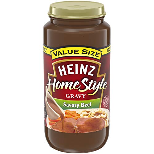 Heinz Savory Beef Gravy (18 oz Jars, Pack of 12)