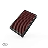 K&N Engine Air Filter: High Performance, Premium, Washable, Replacement Filter: 2012-2019 Volkswagen/Audi/Seat/Skoda Compact 1.6/1.8/2.0 L, 33-3005