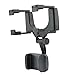 GBSELL Universal Car Rearview Mirror Mount Holder Stand Cradle Mechanical Clamp for Cell Phone