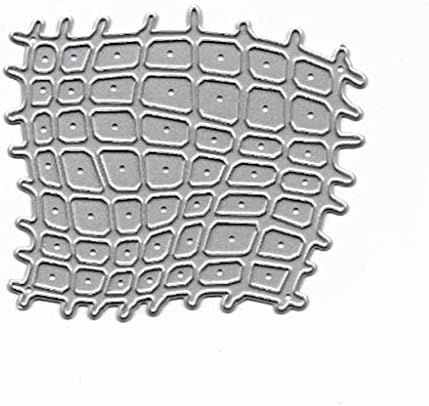 Queenhairs Fishing Net Metal Cutting Dies Stencil DIY Scrapbooking Album Stamp Paper Card Embossing Craft Decor
