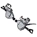 Shimano SL-4600 Tiagra Flat Bar Road Shifter Set (Silver, 2x10 Speed)