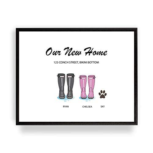 personalized rain boots