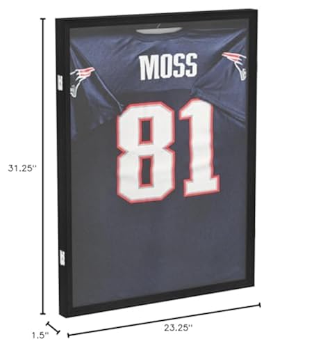 Jersey Jersey Display Frame Case Large Frames Shadow Box Lockable