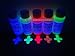 Invisible Black Light Paint 1oz 5 Pack - Blue, Orange, Green, Yellow, & Red