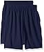 Hanes Boys Jersey Shorts Pack, 2-Pack, Cotton Shorts for Boys with Pockets, Pull-On Shorts