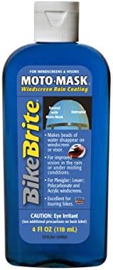 Bike Brite Moto Mask Windscreen Rain Coating MM60012