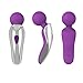 loverbeby Cordless Waterproof Rechargeable Wand Massager Extreme Power Vibration Handheld Massage 9X Multi-Speed (Purple)