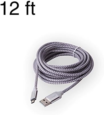Longest Micro USB Charging Cable for Android Phone 12 FT