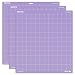 Nicapa StrongGrip Cutting Mat for Cricut Explore Air 2/Maker (12x12 inch,3 Mats) Strong Adhesive Sticky Purple Quilting Cricket Cut Mats Replacement Accessories for Cricut primary