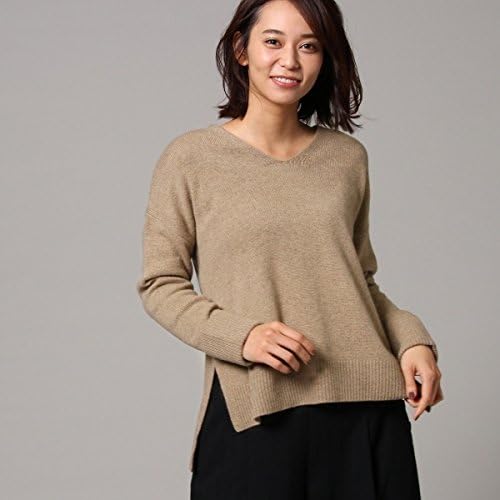 Amazon アンタイトル Untitled バックベルトステップドヘムニット ブラウン系 040 02 M セーター 通販